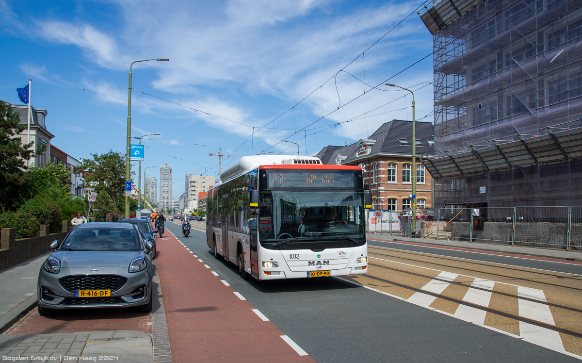 Нидерланды, MAN A21 Lion's City NL243 CNG № 1013