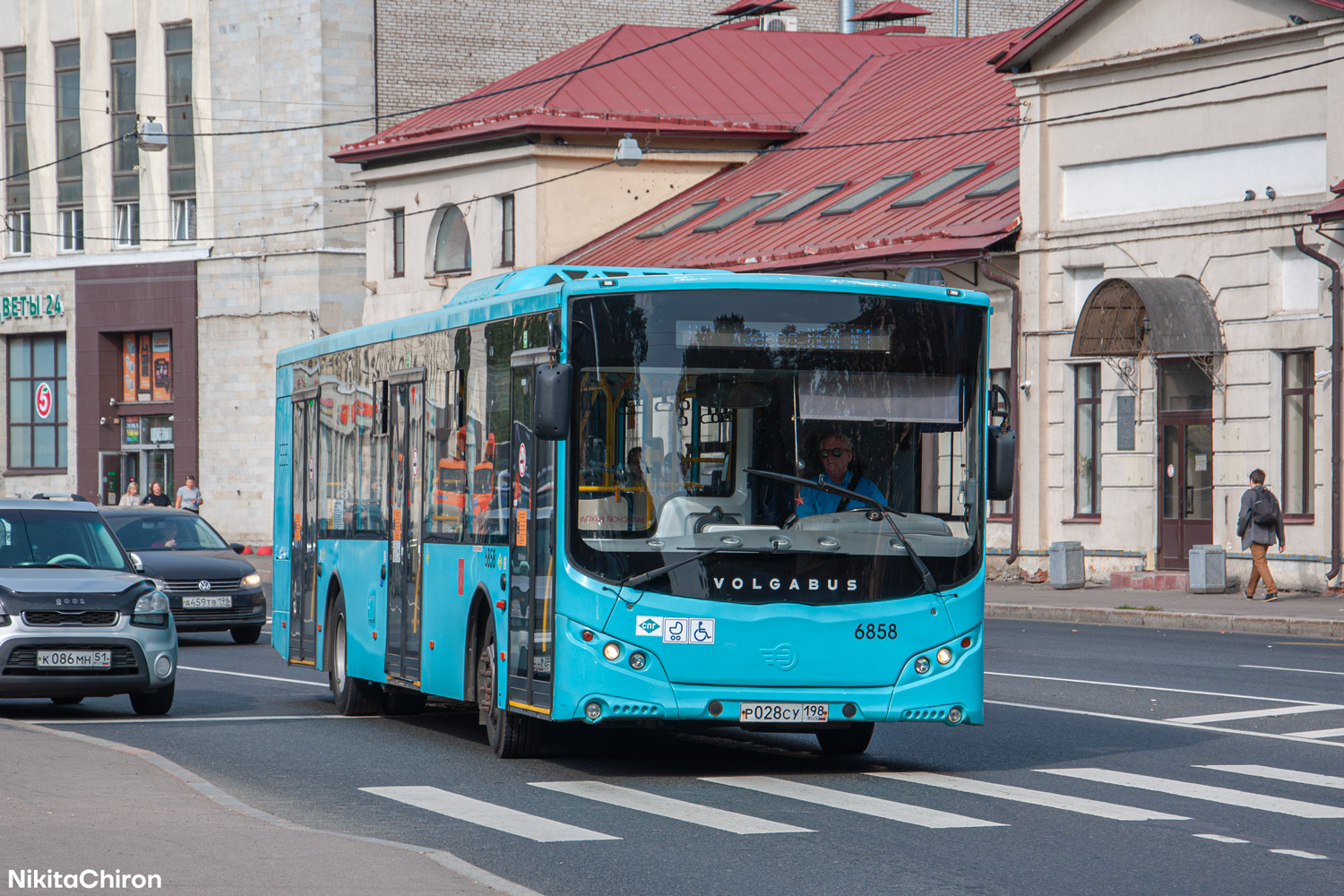 Санкт-Петербург, Volgabus-5270.G4 (LNG) № 6858