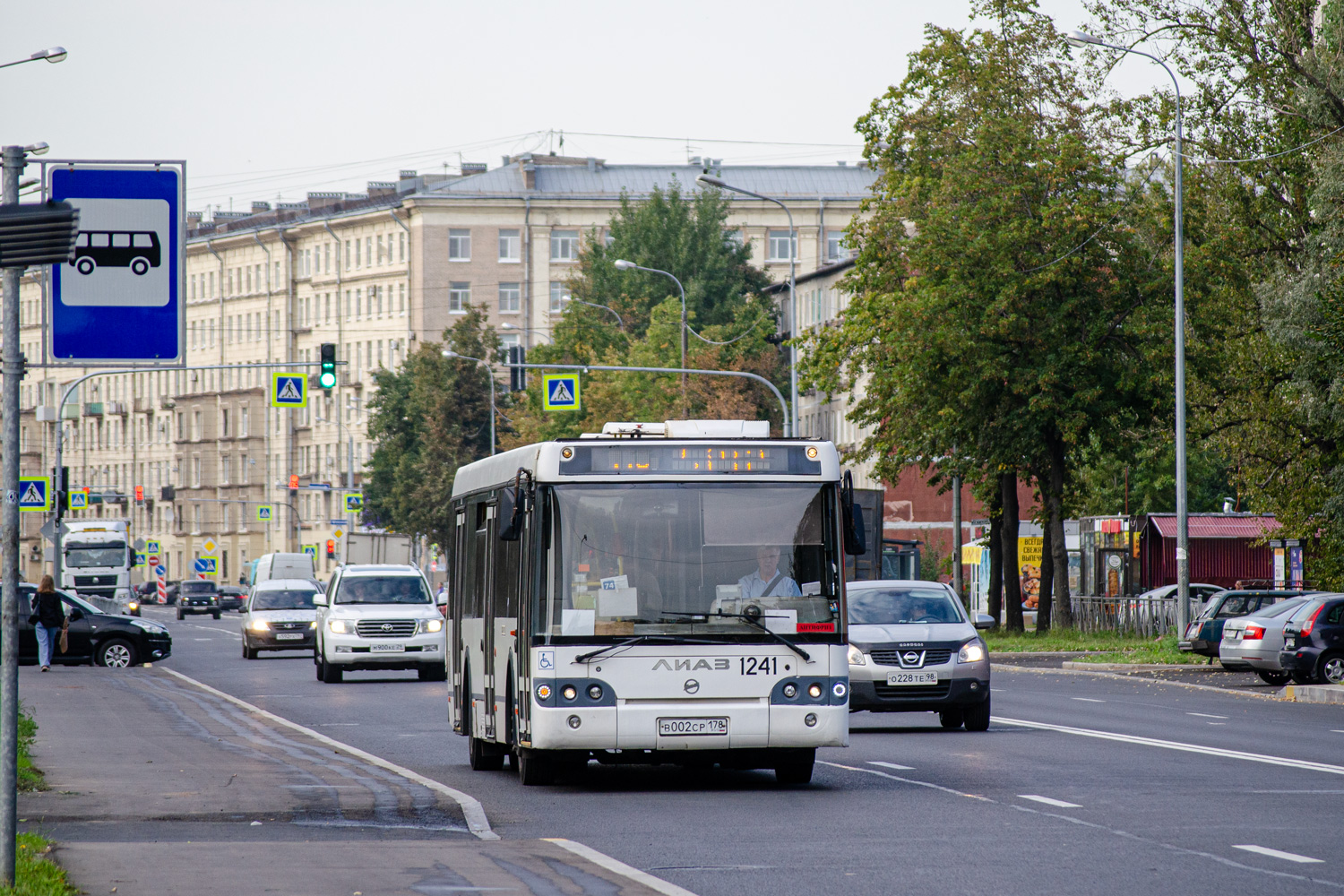 Санкт-Петербург, ЛиАЗ-5292.60 № 1241