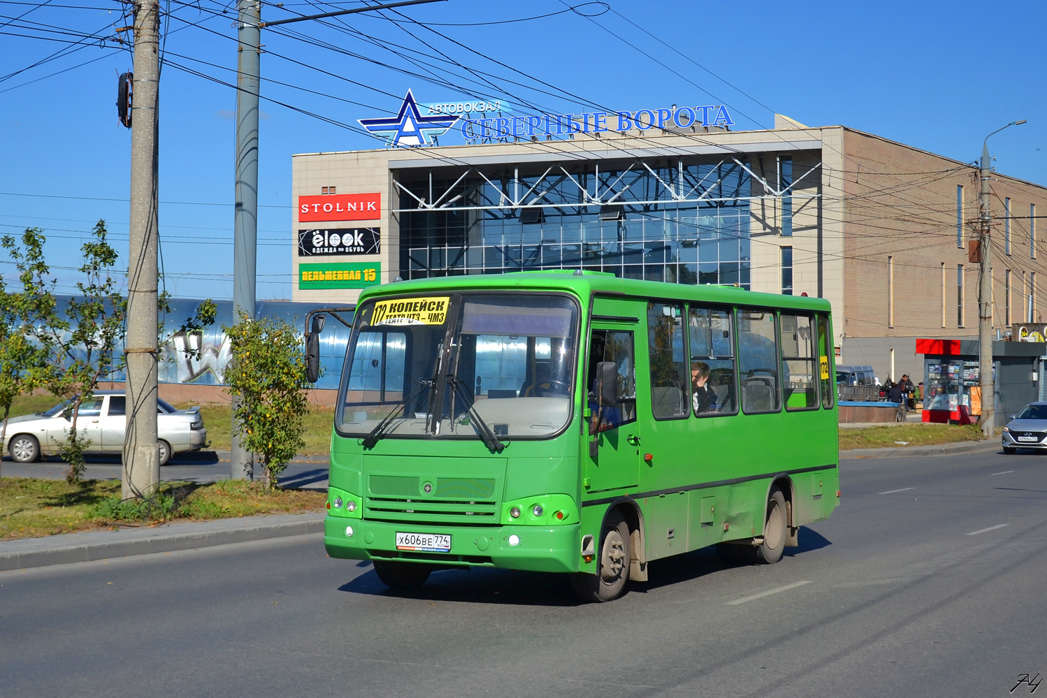 Челябинская область, ПАЗ-320302-22 № Х 606 ВЕ 774