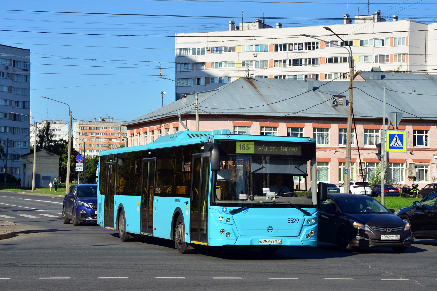 Санкт-Петербург, ЛиАЗ-5292.65 № 5529