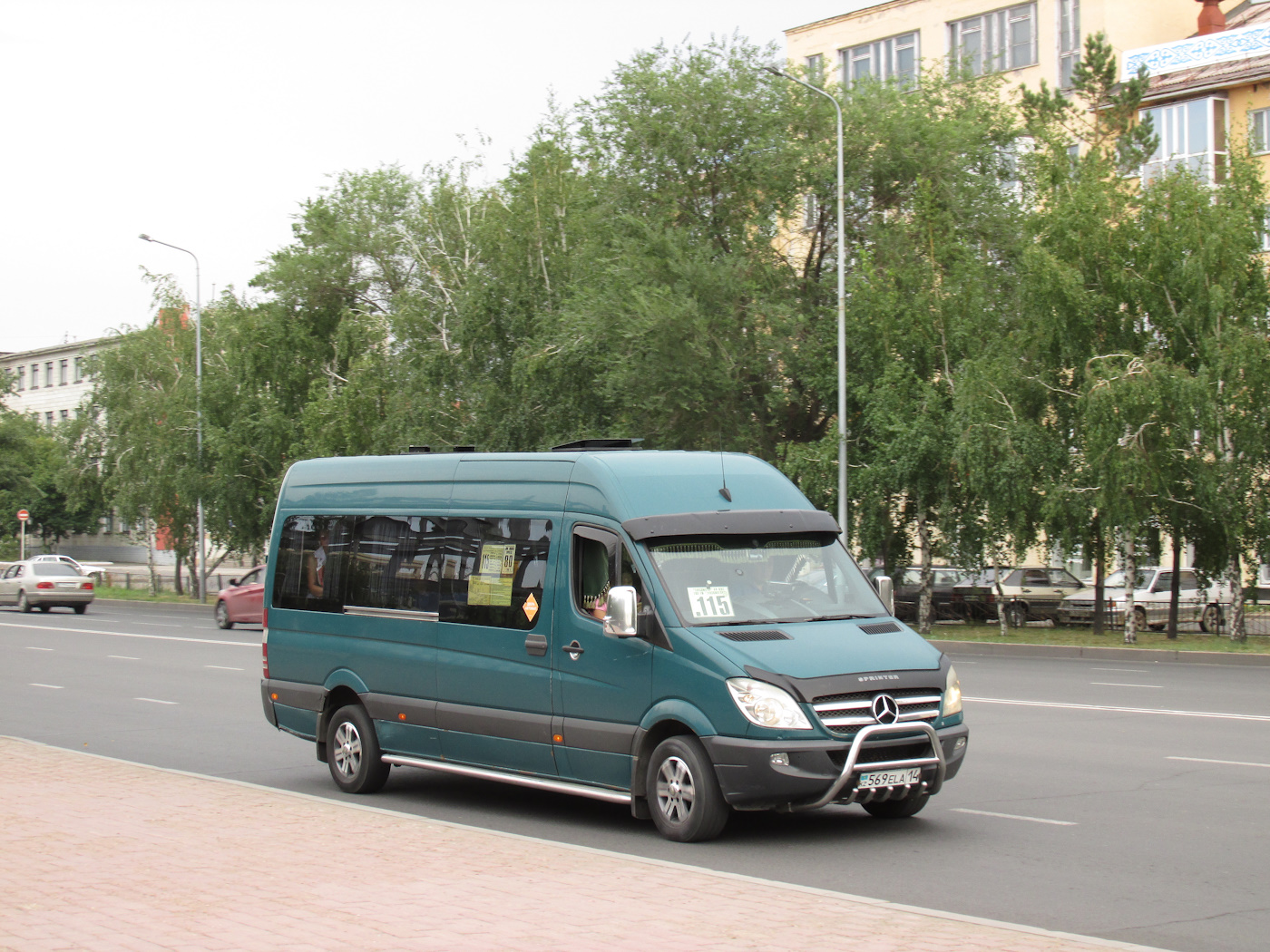 Павлодарская область, Mercedes-Benz Sprinter W906 315CDI № 569 ELA 14