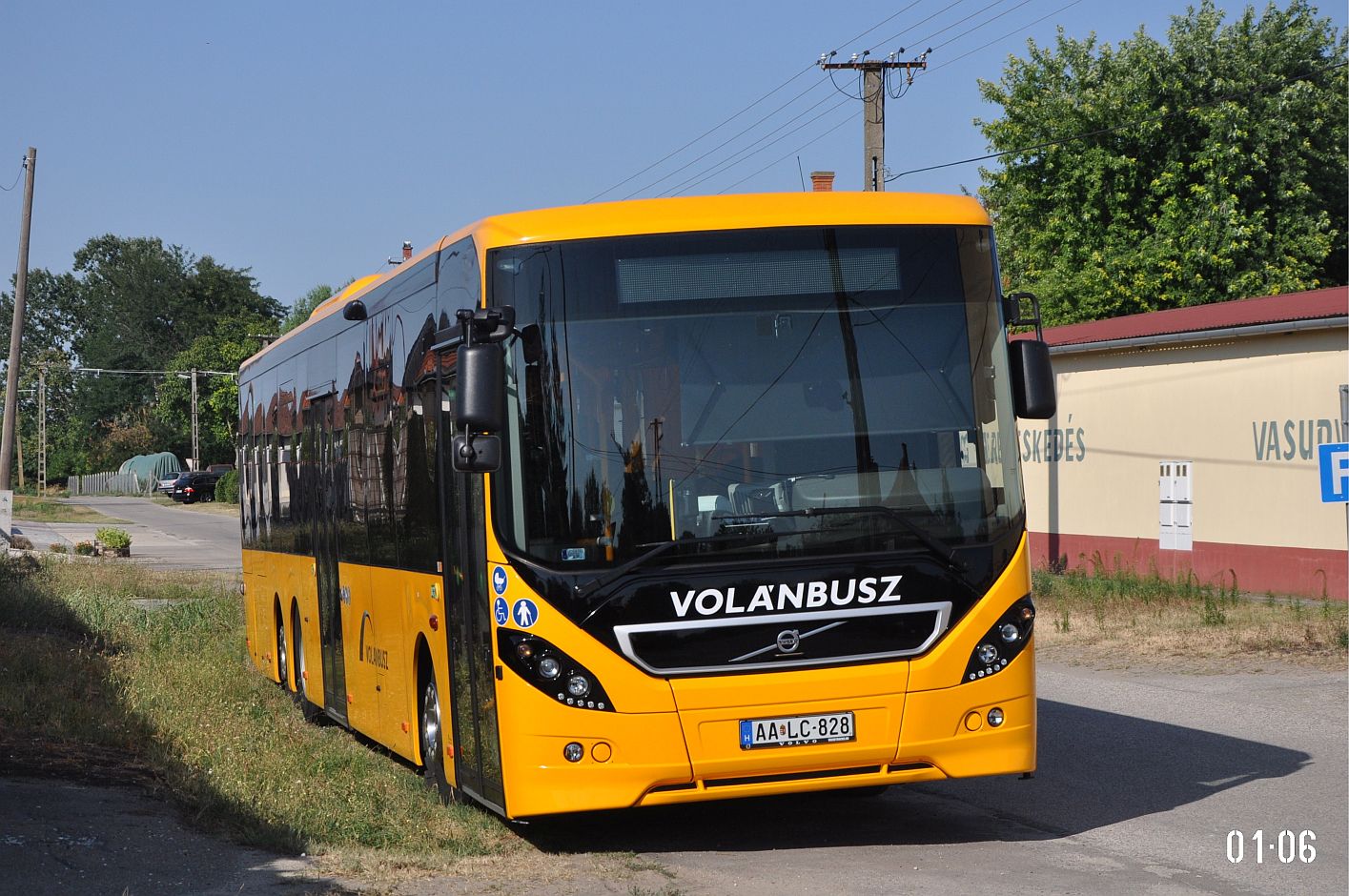 Венгрия, Volvo 8900BLE № AA LC-828