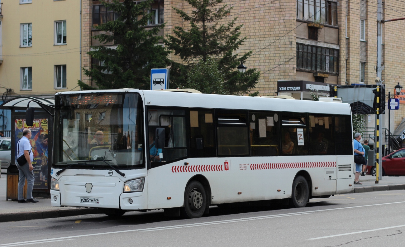 Krasnojarský kraj, LiAZ-4292.60 (1-2-1) č. Р 205 ТМ 124