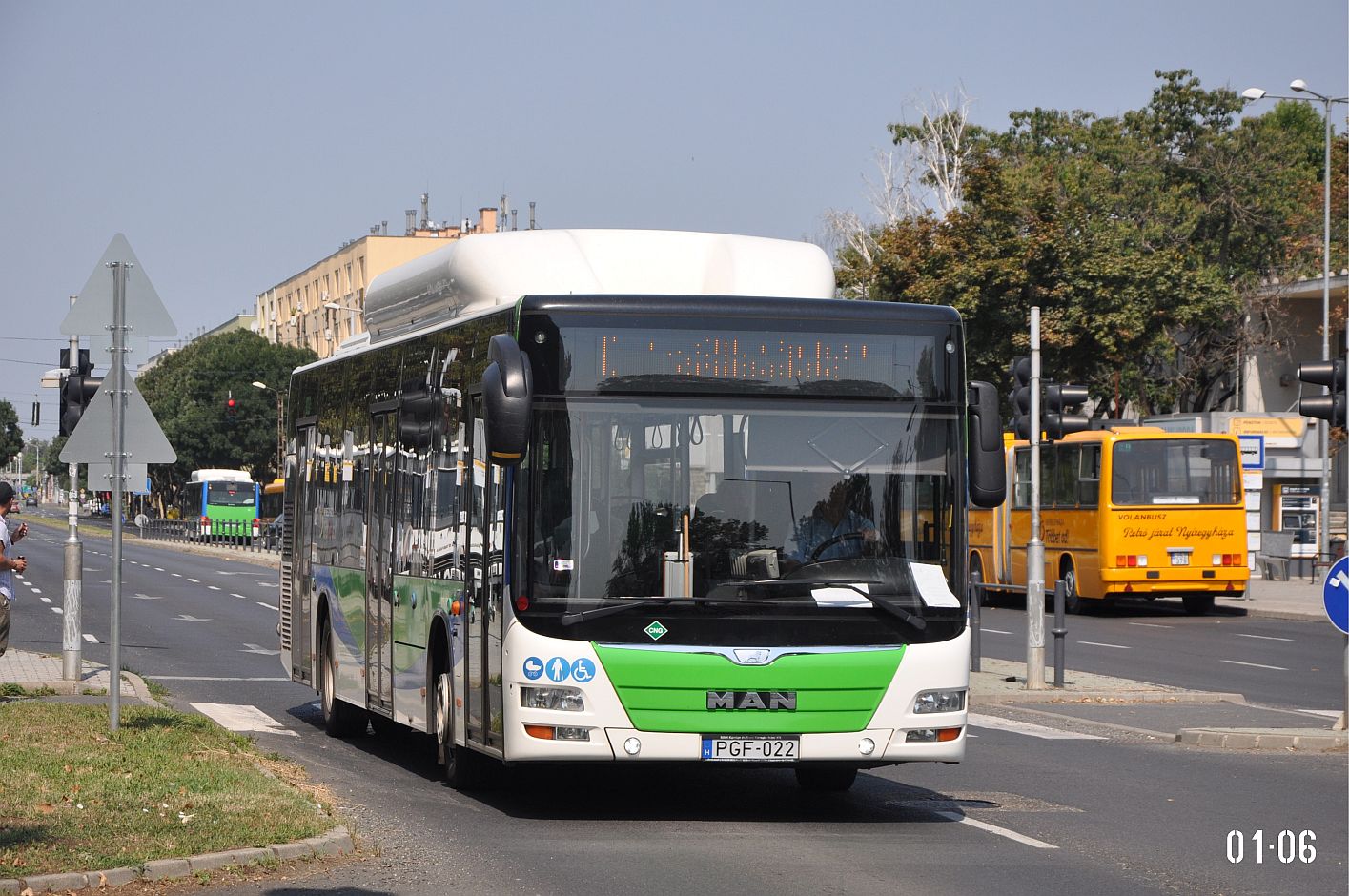 Венгрия, MAN A21 Lion's City NL273 CNG № PGF-022