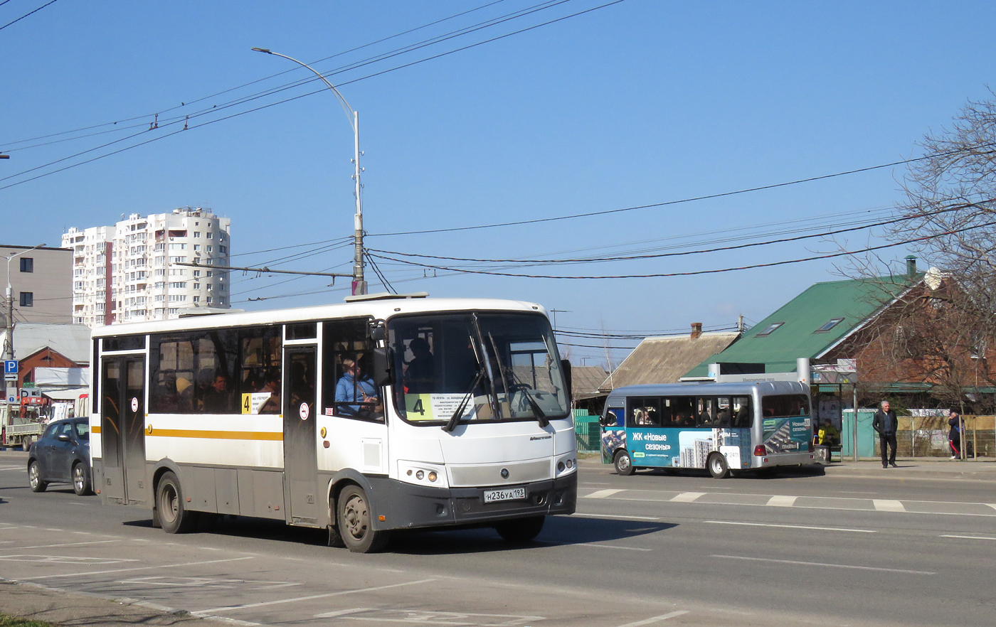 Краснодарский край, ПАЗ-320414-05 "Вектор" (1-2) № Н 236 УА 193