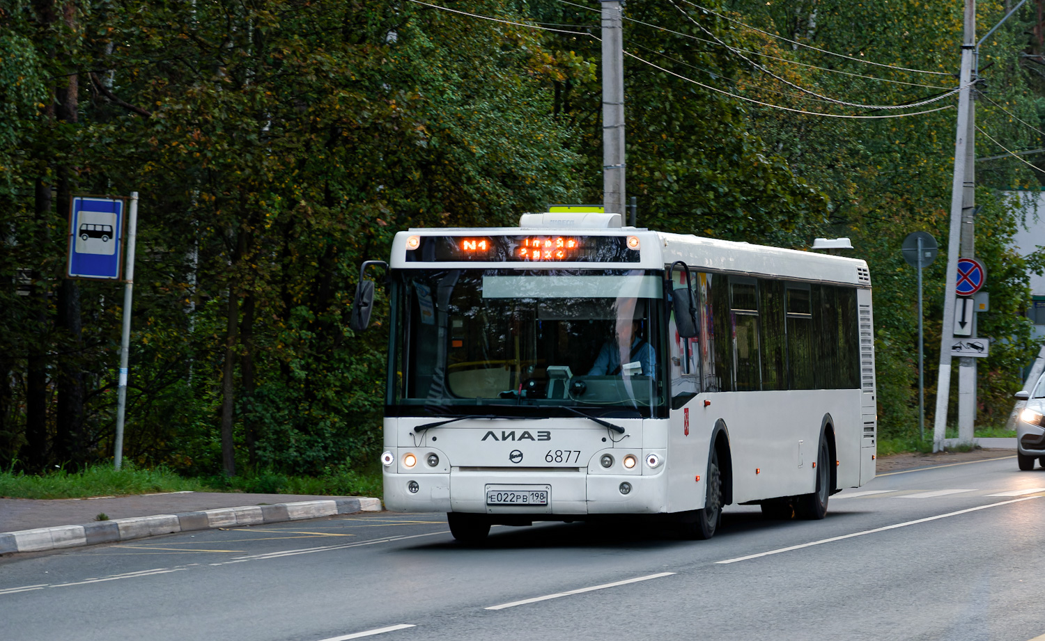 Санкт-Петербург, ЛиАЗ-5292.60 № 6877