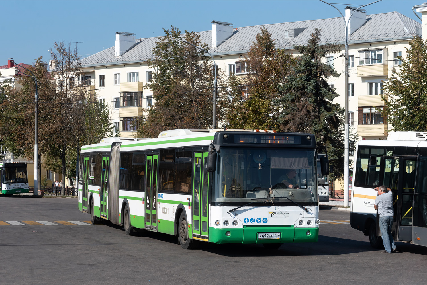 Maskavas reģionā, LiAZ-6213.22 № К 492 ЕВ 777