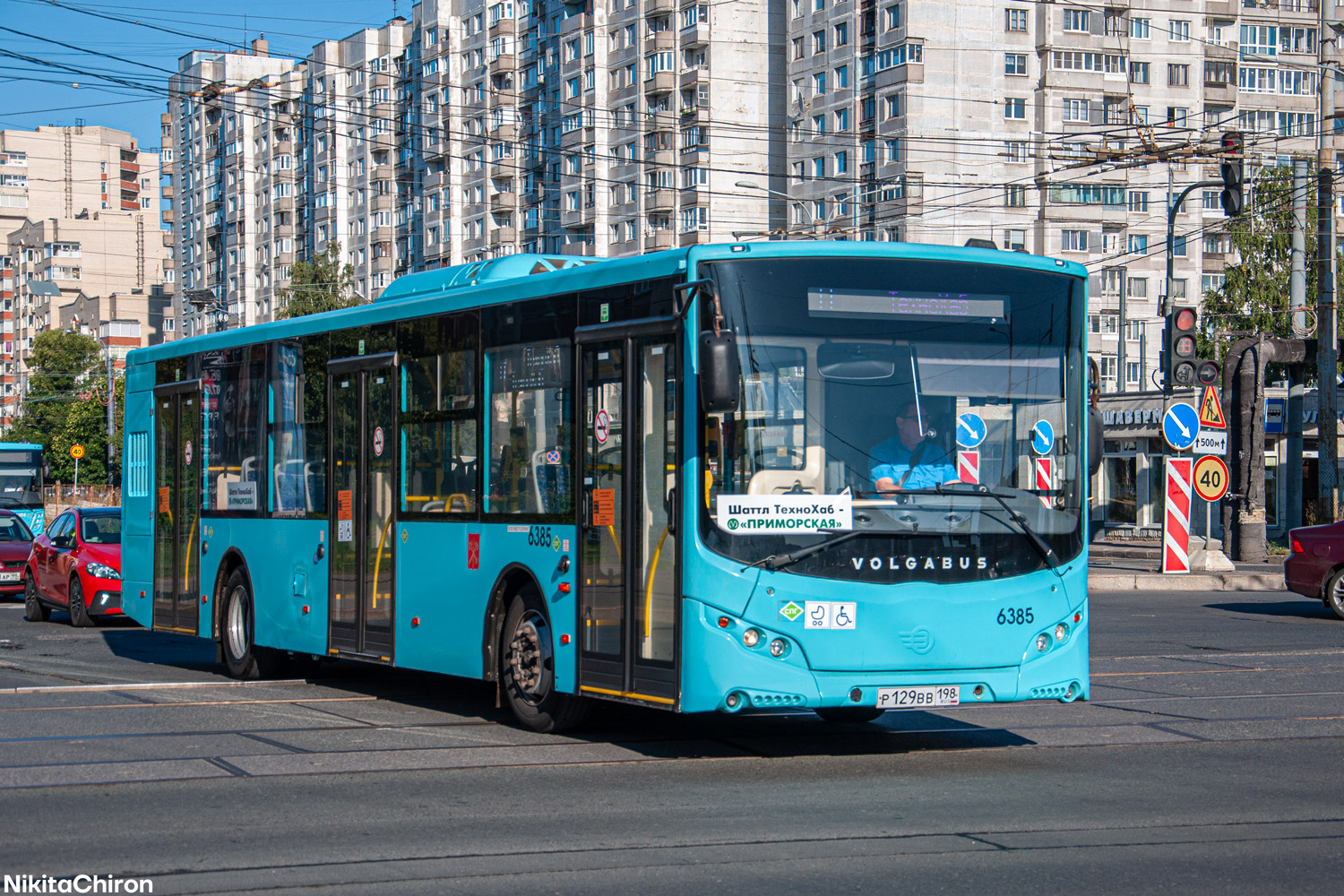 Санкт-Петербург, Volgabus-5270.G4 (LNG) № 6385