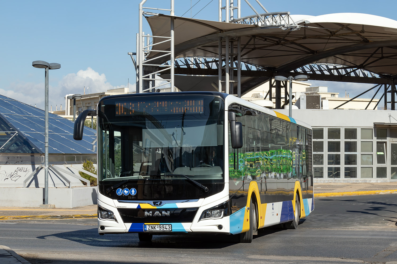 Греция, MAN 12C Lion's City 12 NL280 № ZNK-9943