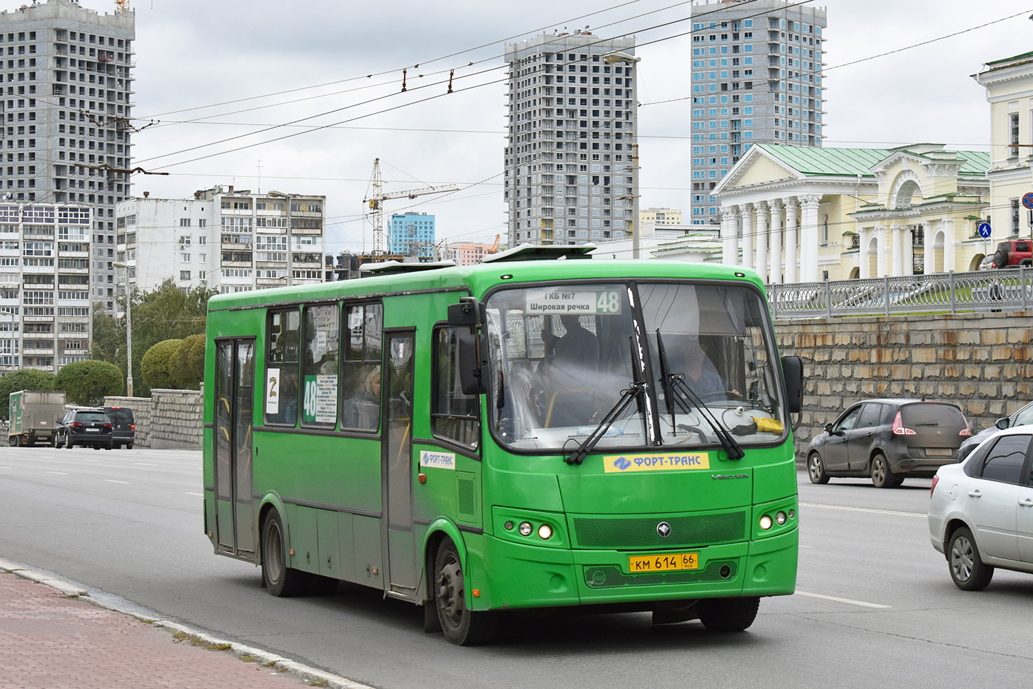 Свердловская область, ПАЗ-320414-05 "Вектор" (1-2) № КМ 614 66