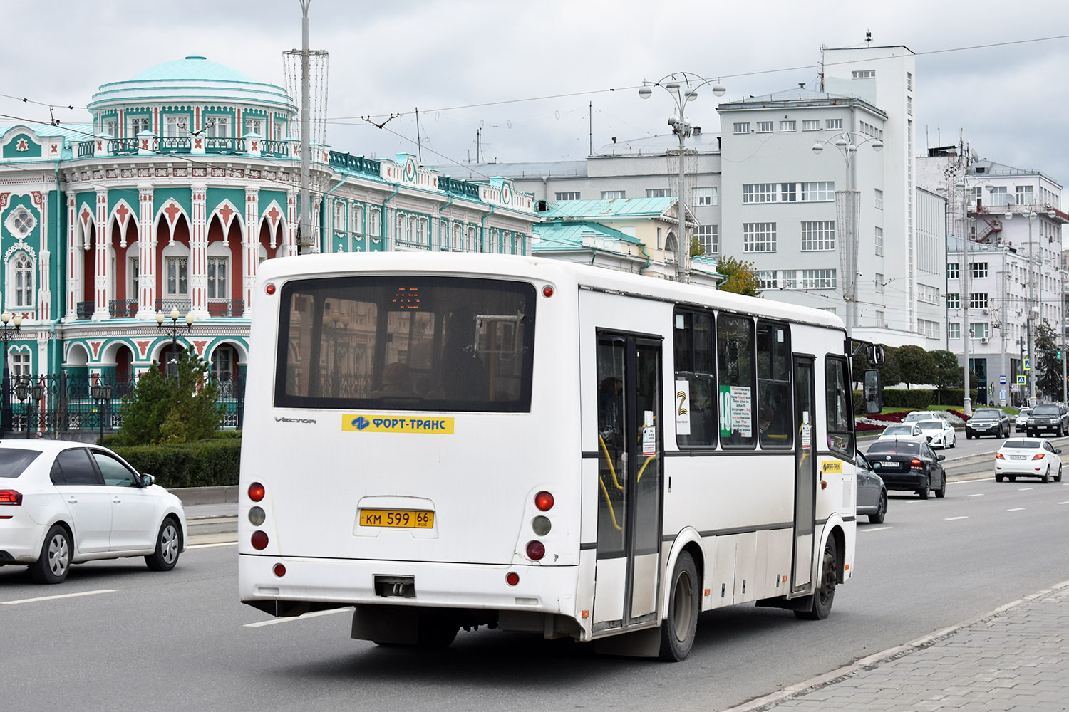 Свердловская область, ПАЗ-320414-05 "Вектор" (1-2) № КМ 599 66