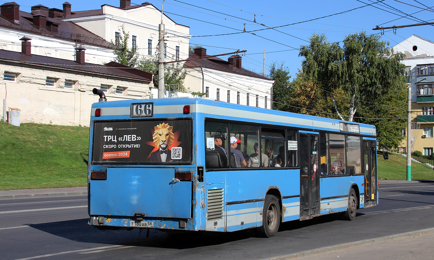 Penza region, Mercedes-Benz O405N2 Nr. Т 180 АВ 58