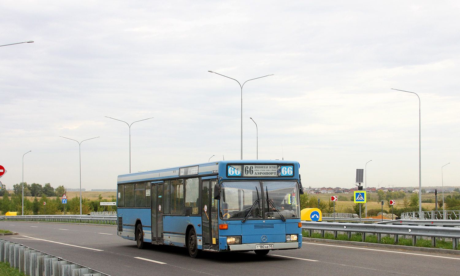 Penzai terület, Mercedes-Benz O405N2 sz.: Т 180 АВ 58