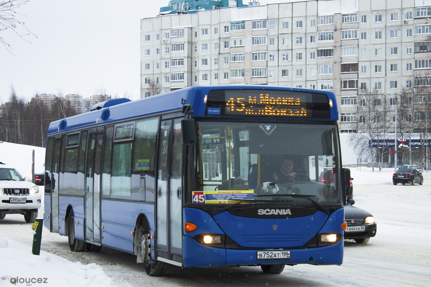 Hanti- és Manysiföld, Scania OmniLink I (Scania-St.Petersburg) sz.: В 752 АТ 186