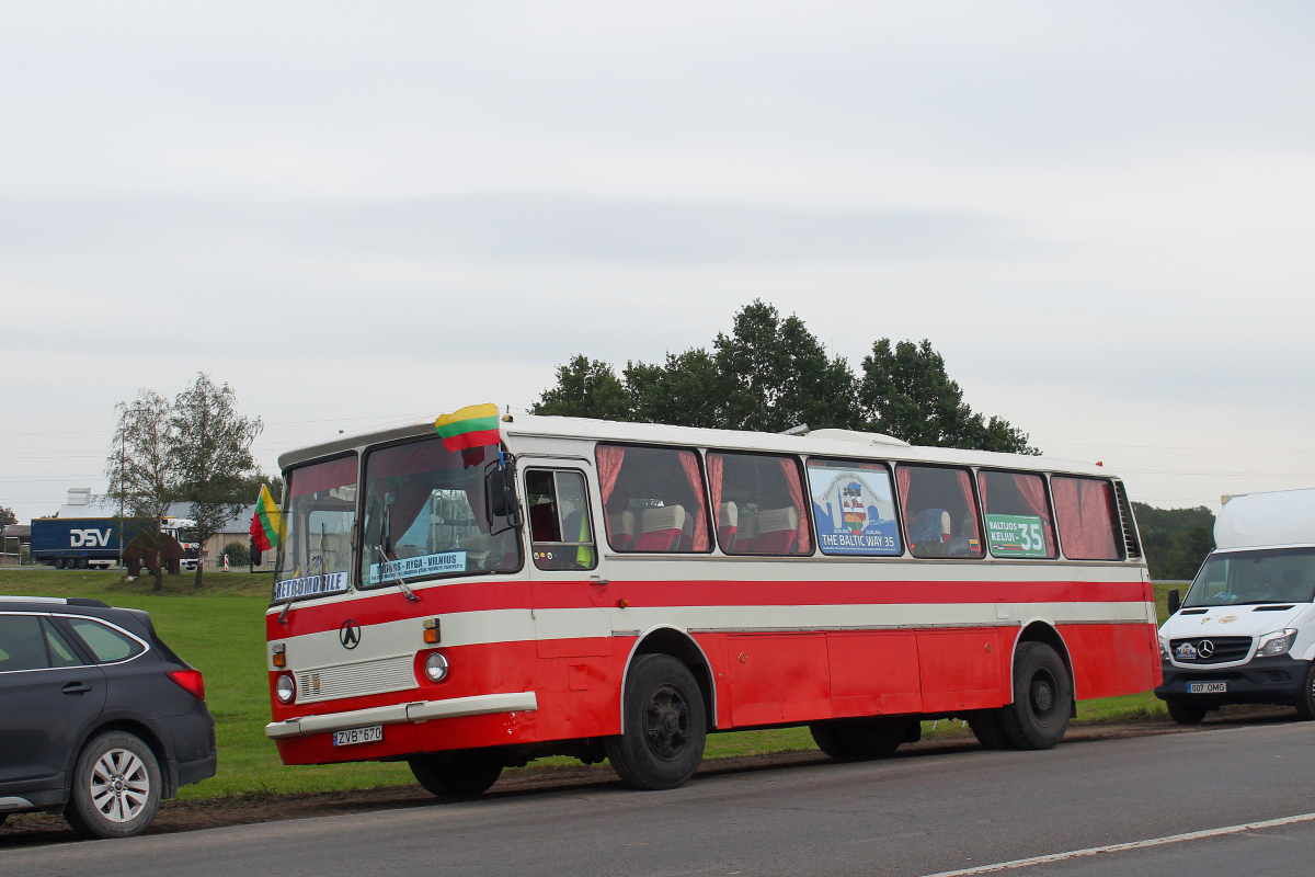 Lietuva, LAZ-699R Nr. ZVB 670; Lietuva — Baltijos kelias 35 | The Baltic Way 35