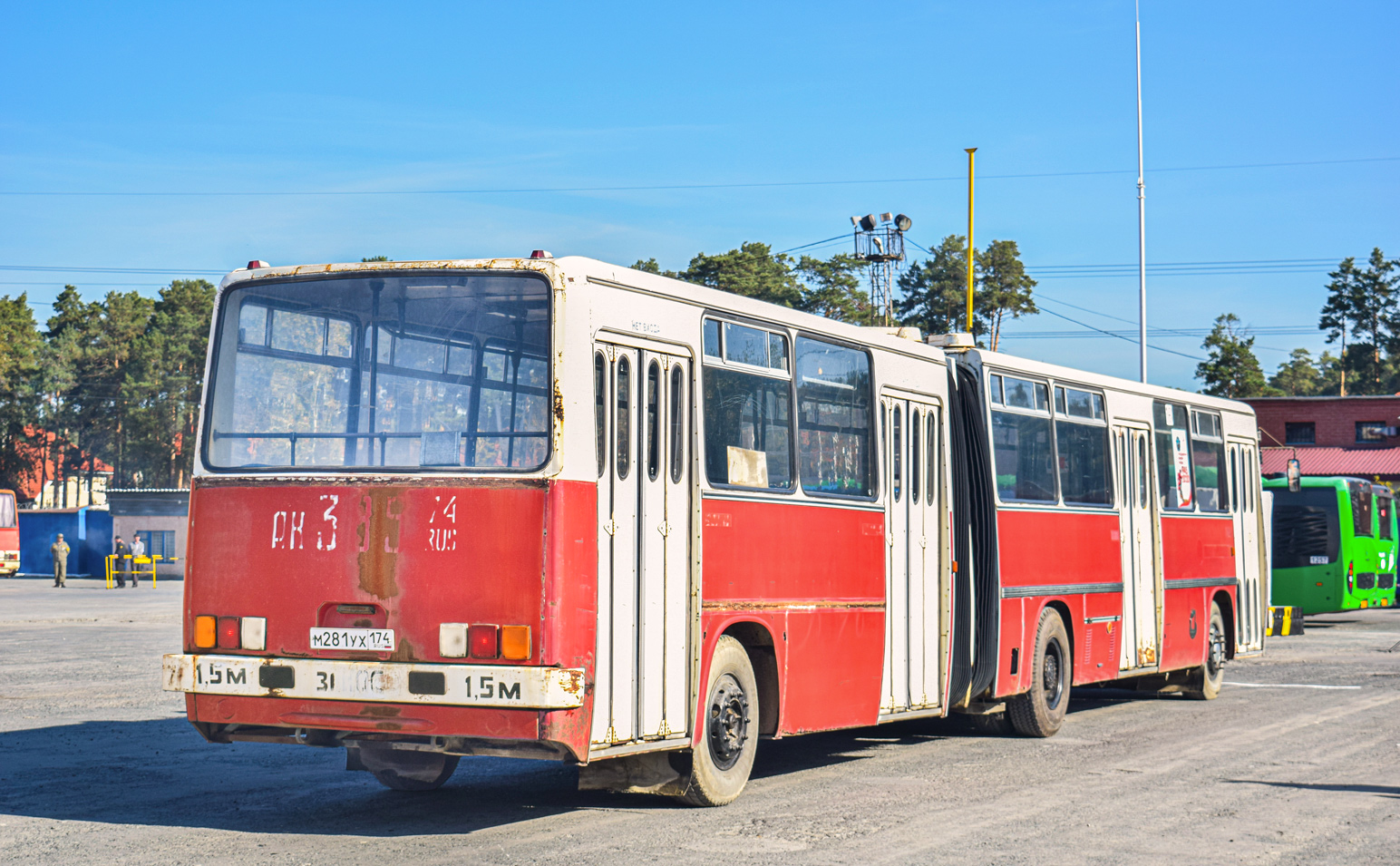 Челябинская область, Ikarus 280.08A № М 281 УХ 174