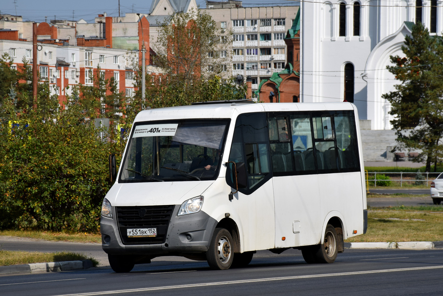 Нижегородская область, ГАЗ-A64R42 Next № У 551 ВК 152