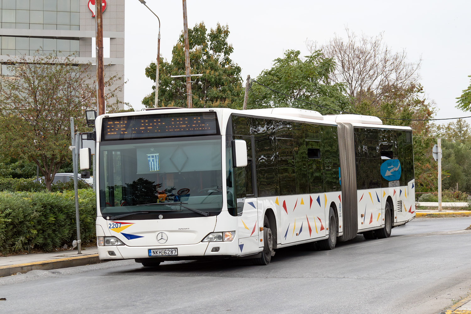 Греция, Mercedes-Benz O530G Citaro facelift G № 2207