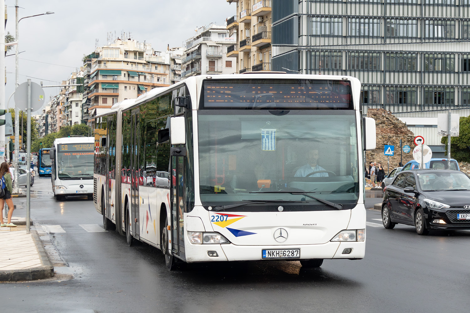 Греция, Mercedes-Benz O530G Citaro facelift G № 2207