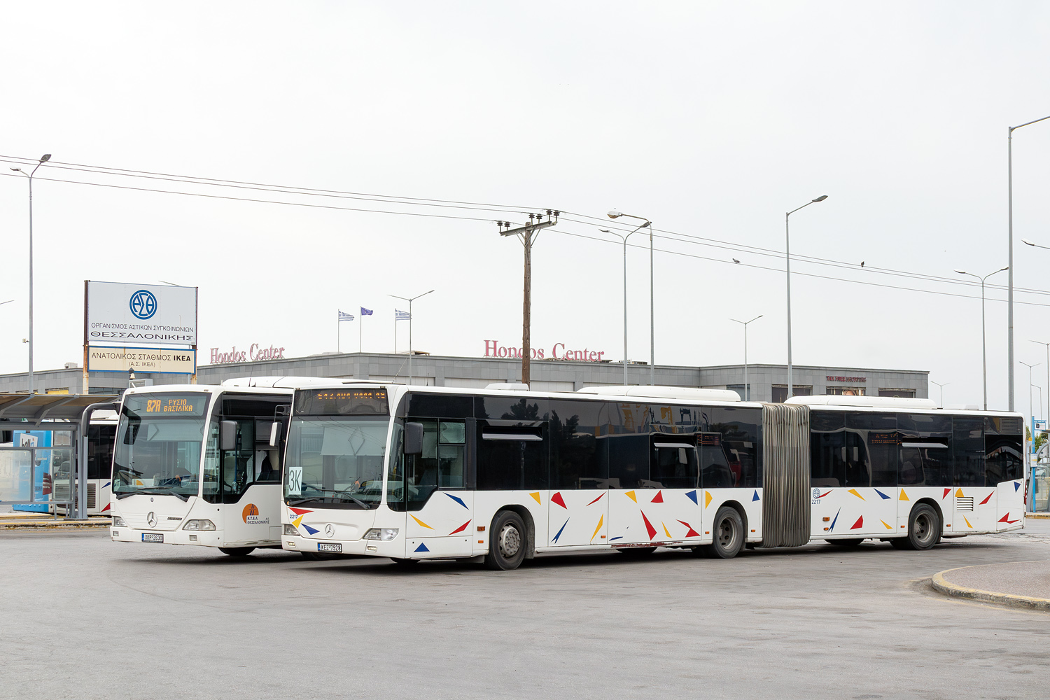 Греция, Mercedes-Benz O530G Citaro facelift G № 2217