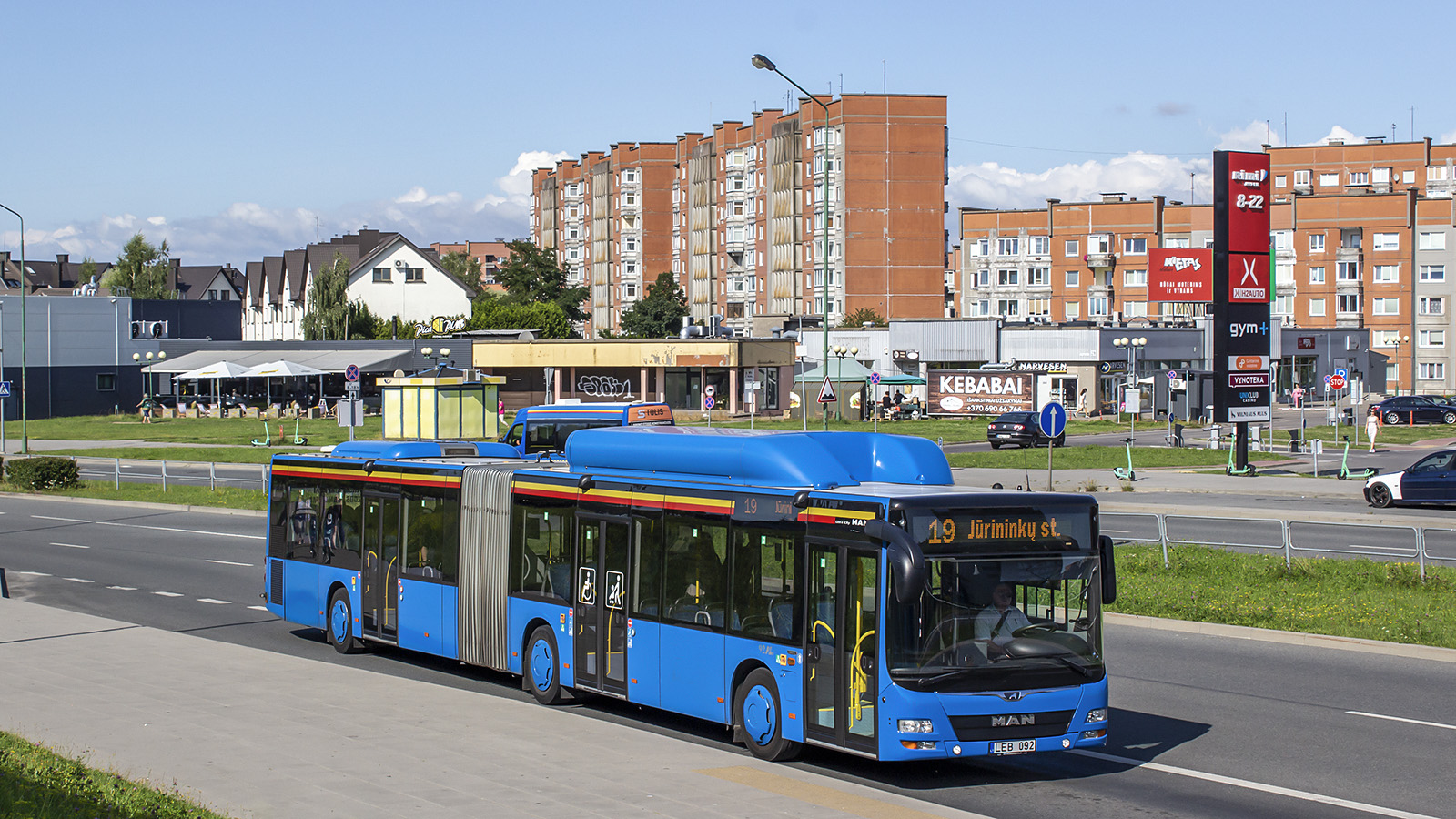 Литва, MAN A23 Lion's City G NG313 CNG № 92