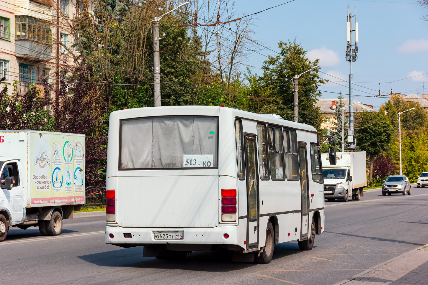 Kaluga region, PAZ-320402-04 № О 625 ТН 40