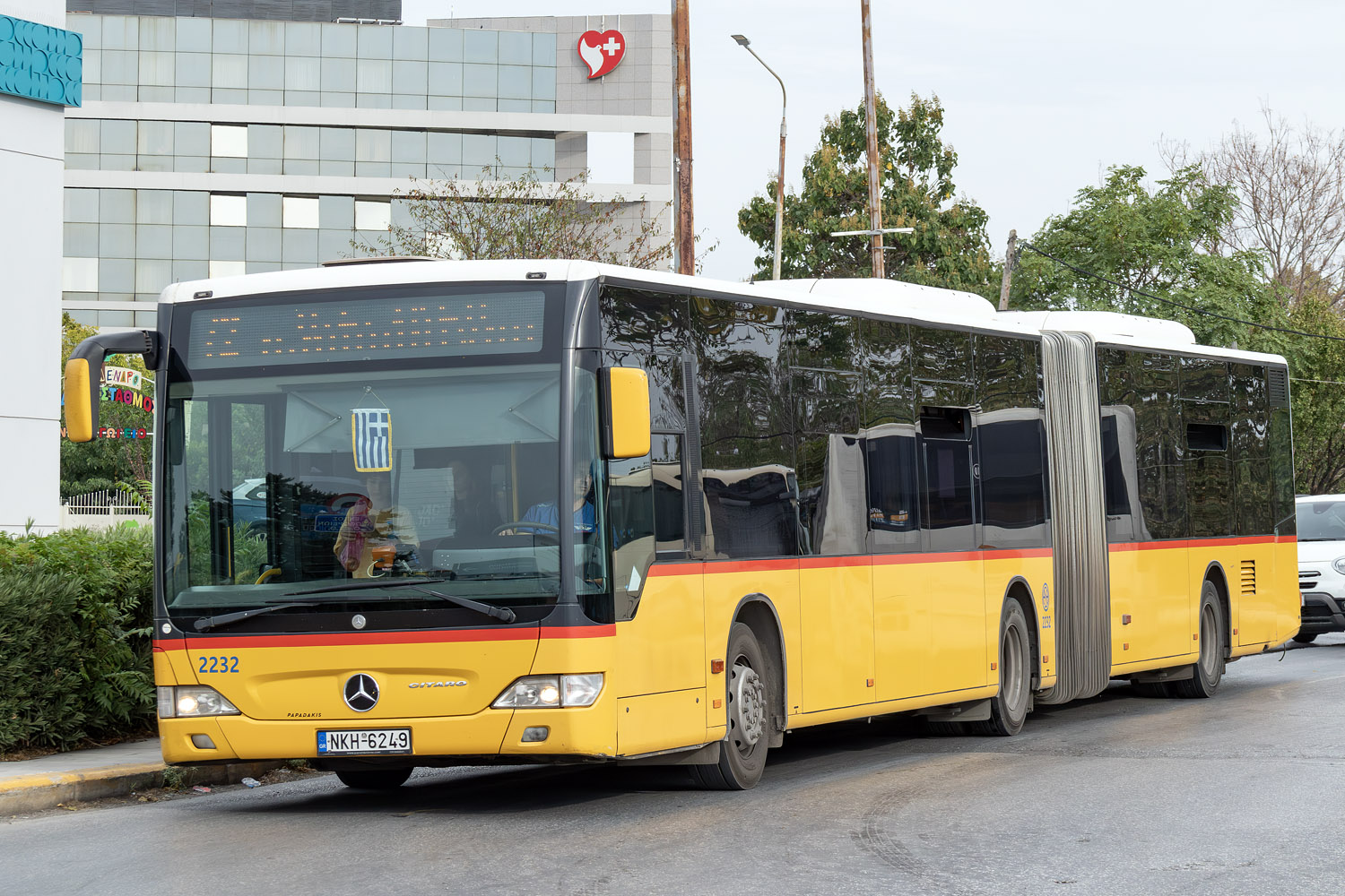 Греция, Mercedes-Benz O530G Citaro facelift G № 2232