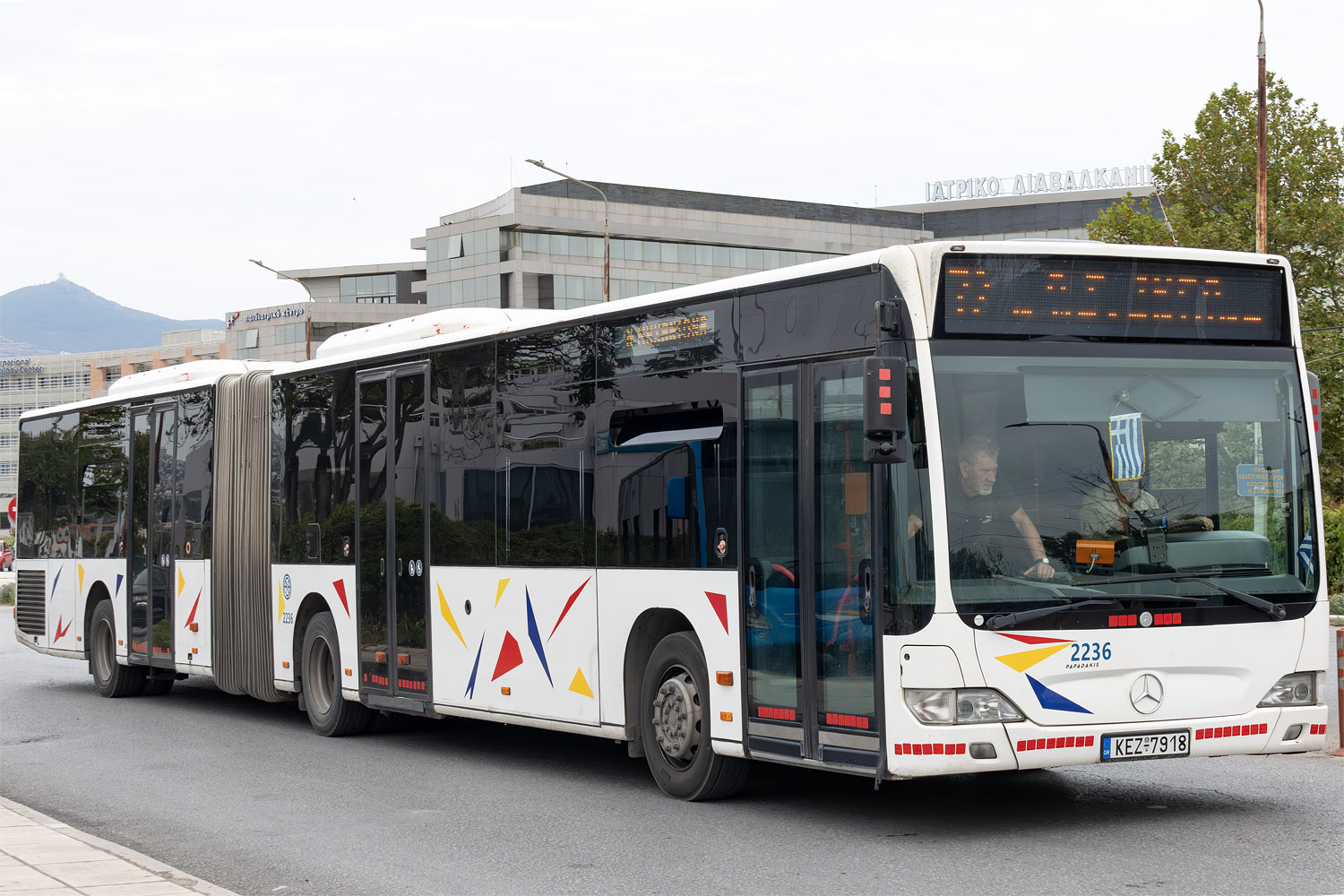 Греция, Mercedes-Benz O530G Citaro facelift G № 2236