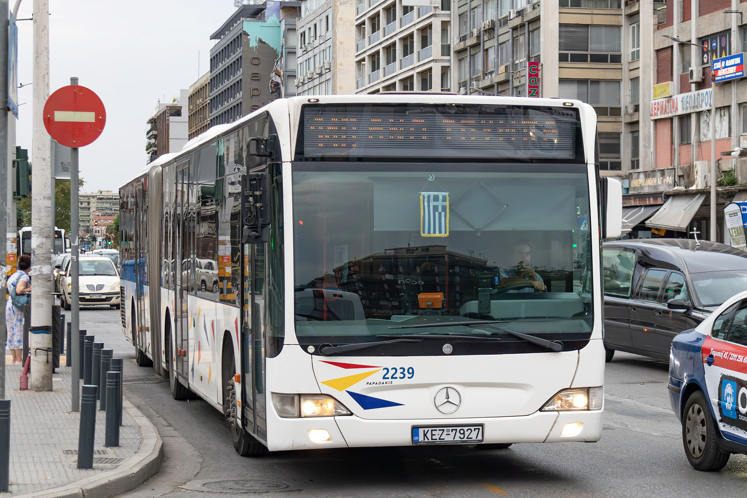 Греция, Mercedes-Benz O530G Citaro facelift G № 2239