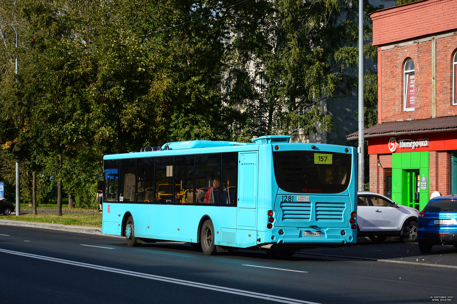 Санкт-Петербург, Volgabus-5270.02 № 1281