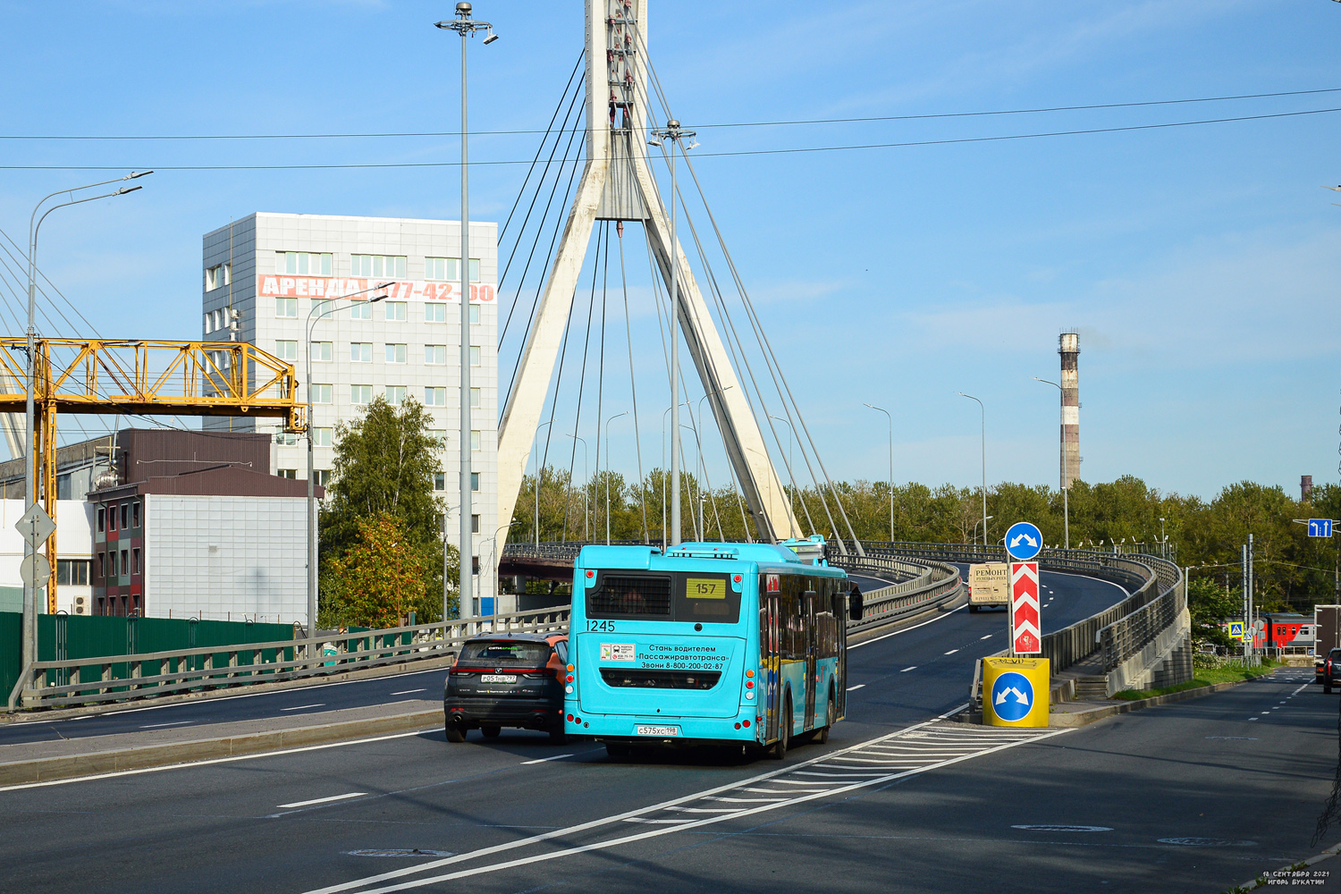 Санкт-Петербург, ЛиАЗ-5292.65 № 1245