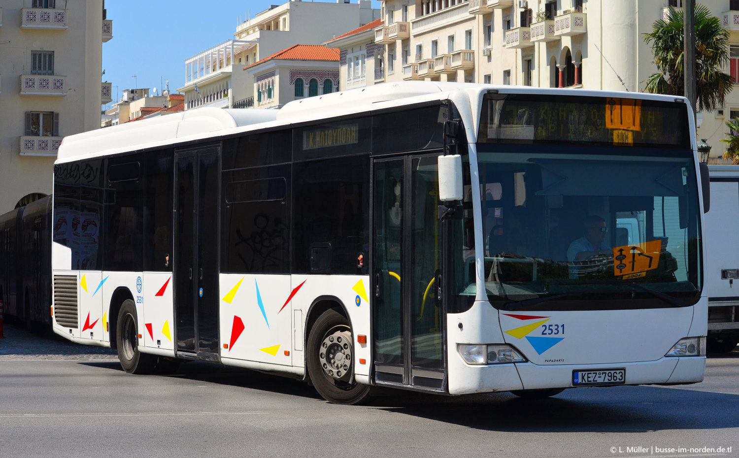 Греция, Mercedes-Benz O530LE Citaro facelift LE № 2531