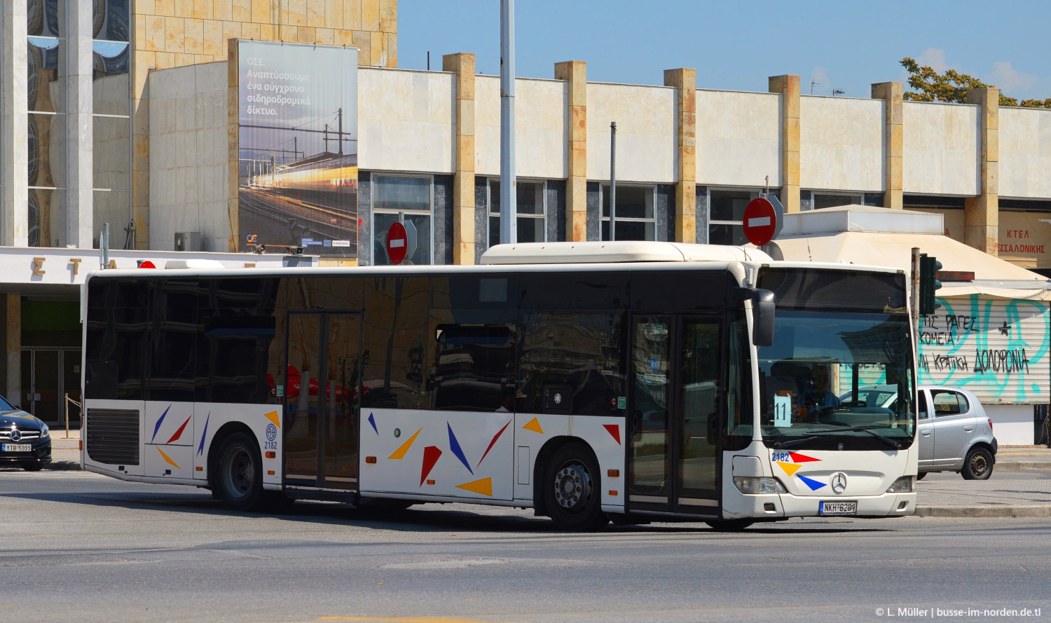 Греция, Mercedes-Benz O530 Citaro facelift № 2182