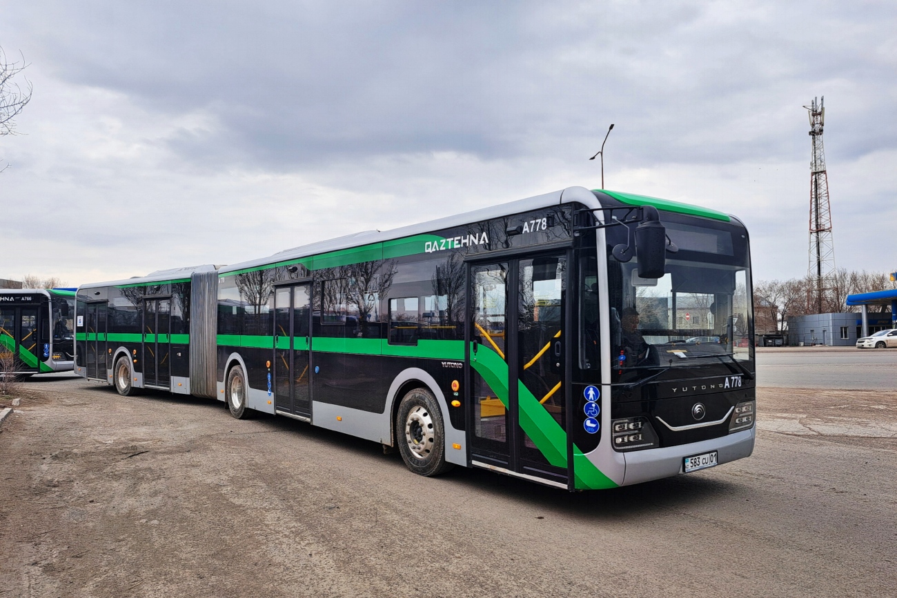 Astana, Yutong ZK6180HG (QazTehna) № A778