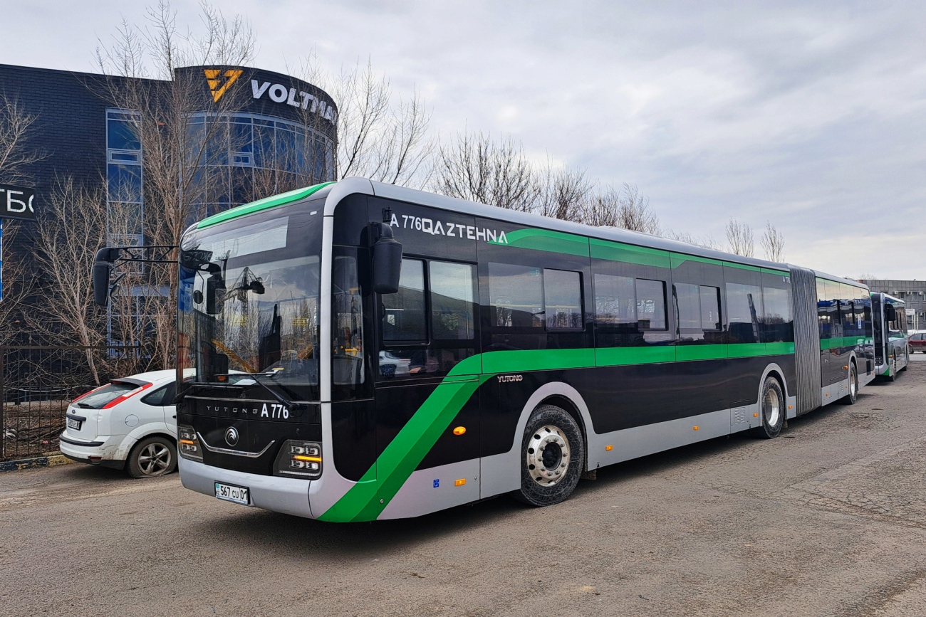 Астана, Yutong ZK6180HG (QazTehna) № A776