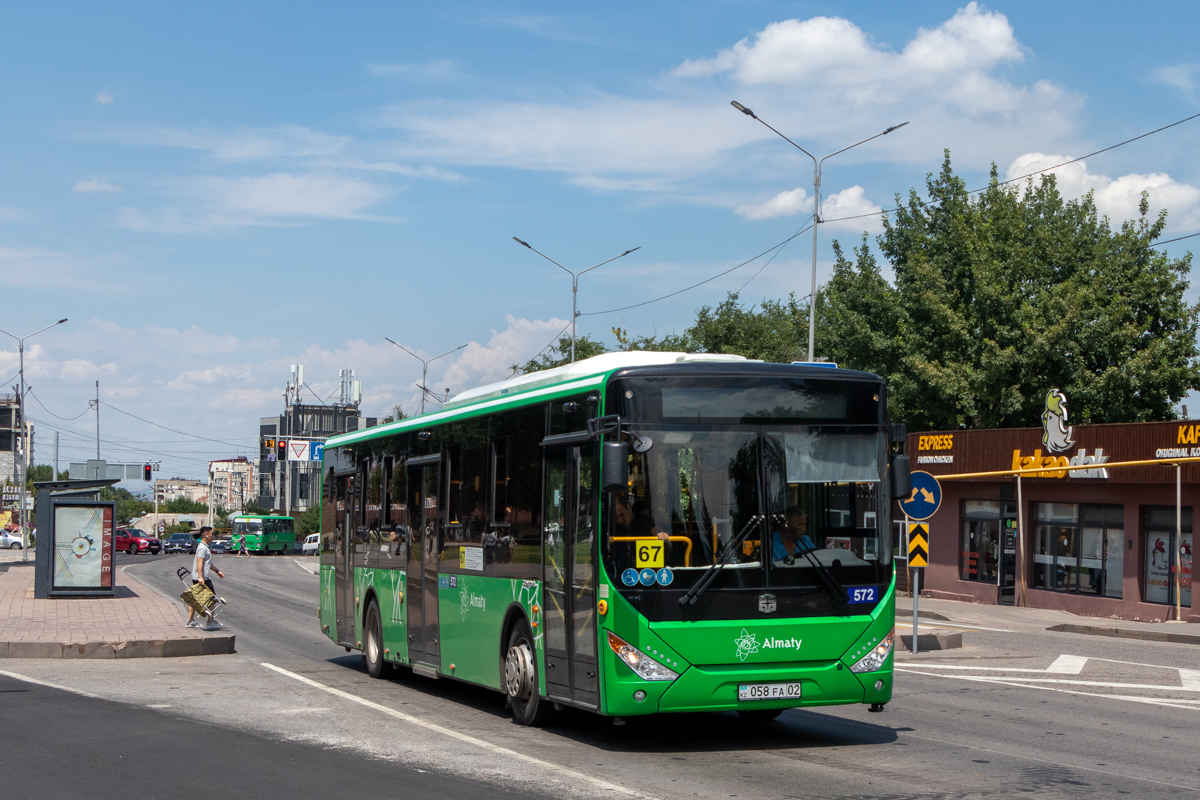 Алматы, Zhong Tong LCK6125HGAN № 572