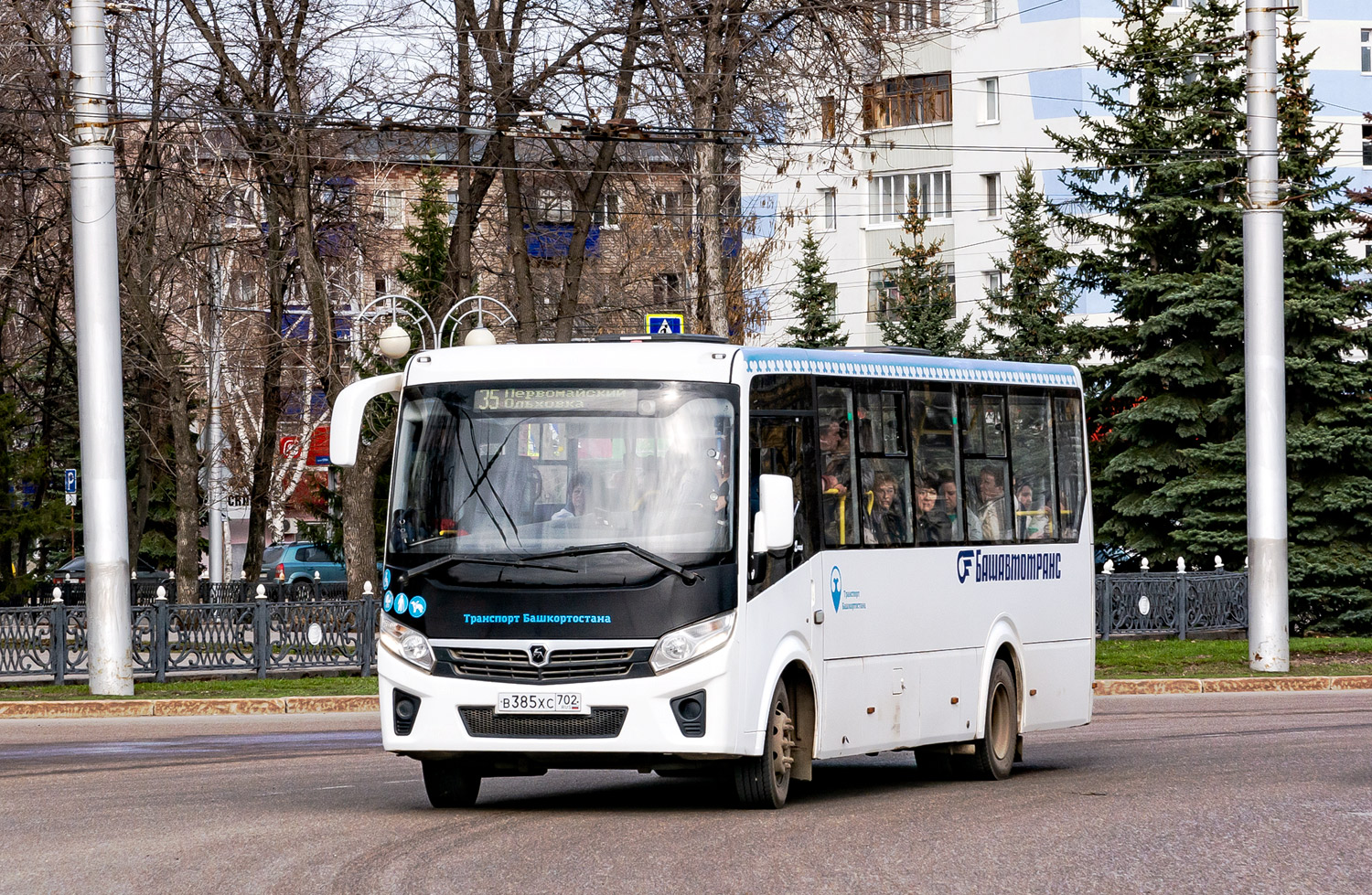 Башкортостан, ПАЗ-320415-04 "Vector Next" № 6255