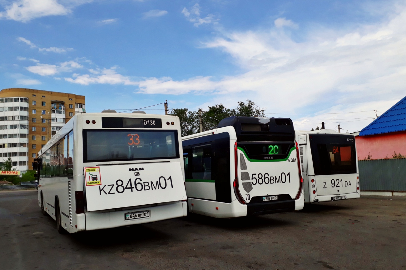 Astana, MAN A74 Lion's Classic SL283 Nr D130; Astana — Bus station