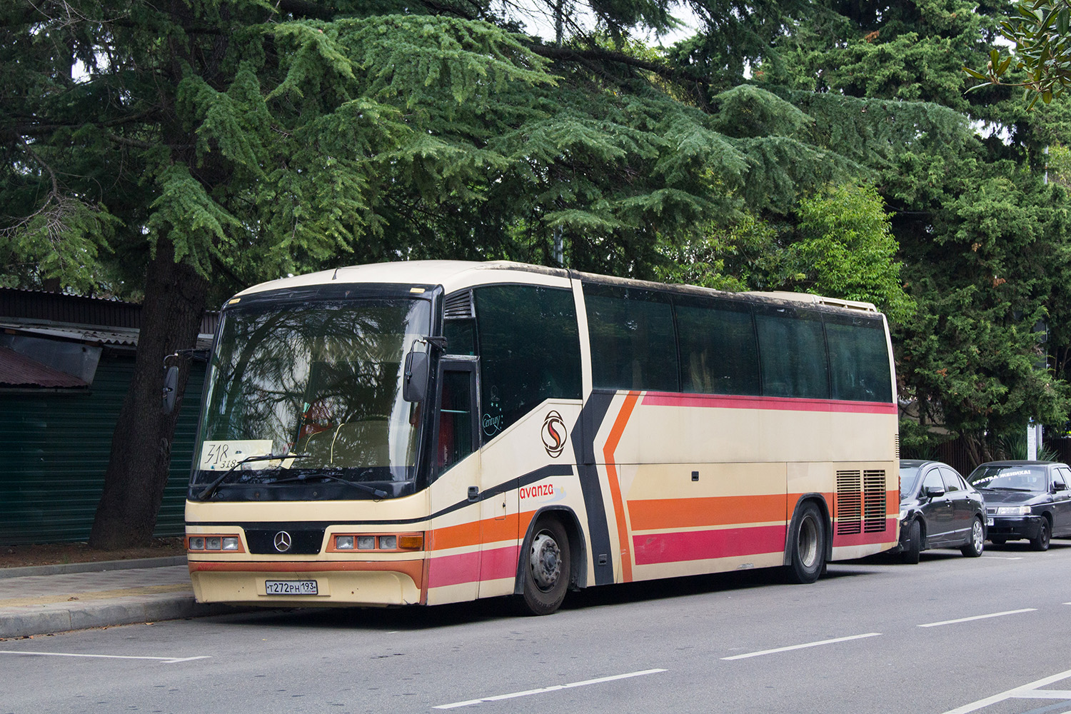 Краснодарский край, Irizar Century 12.35 № Т 272 РН 193