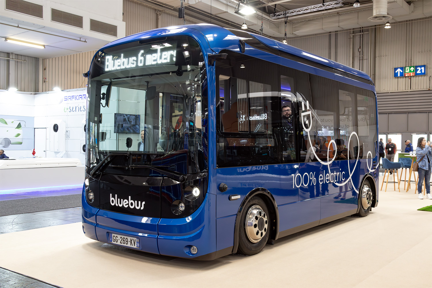 Франция, Bolloré Bluebus 6 Facelift № GG-269-KV; Нижняя Саксония — IAA Transportation 2024