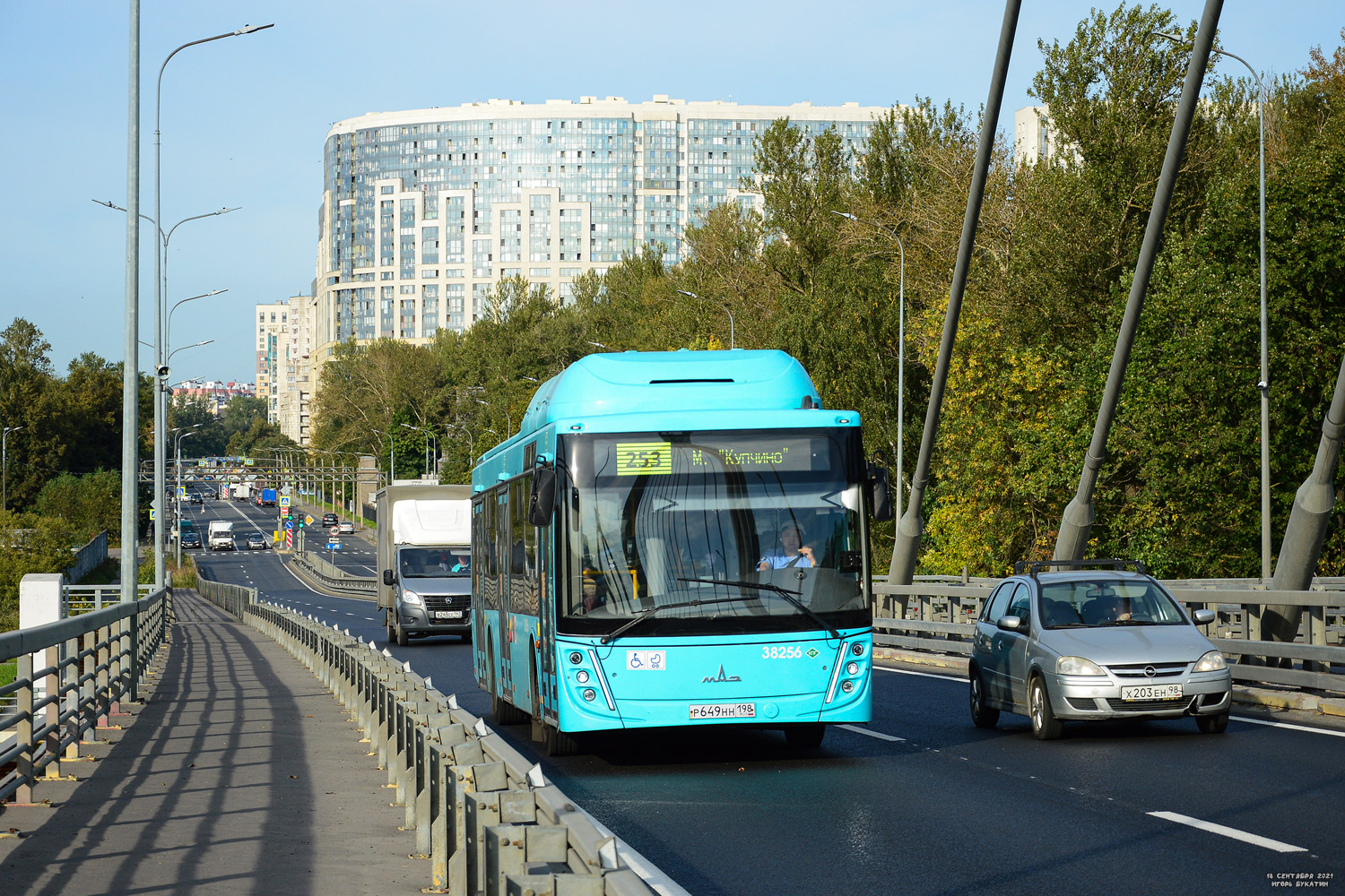 Санкт-Петербург, МАЗ-203.948 № 38256