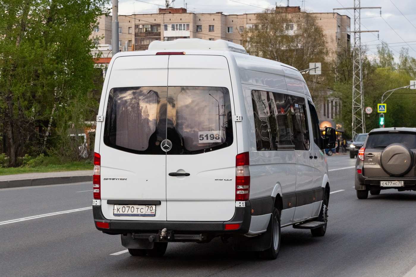 Томська область, Луидор-223602 (MB Sprinter) № К 070 ТС 70