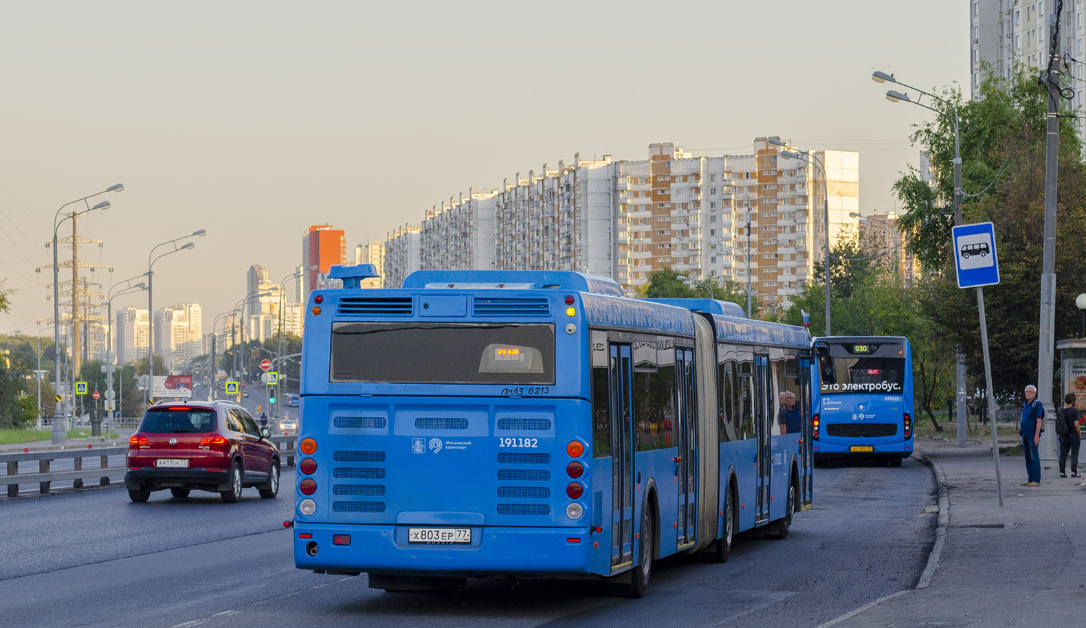 Москва, ЛиАЗ-6213.22 № 191182