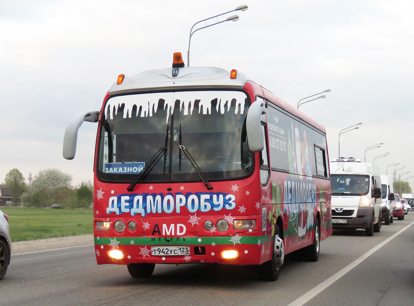 Краснодарский край, Hyundai AeroTown № Т 942 УС 123