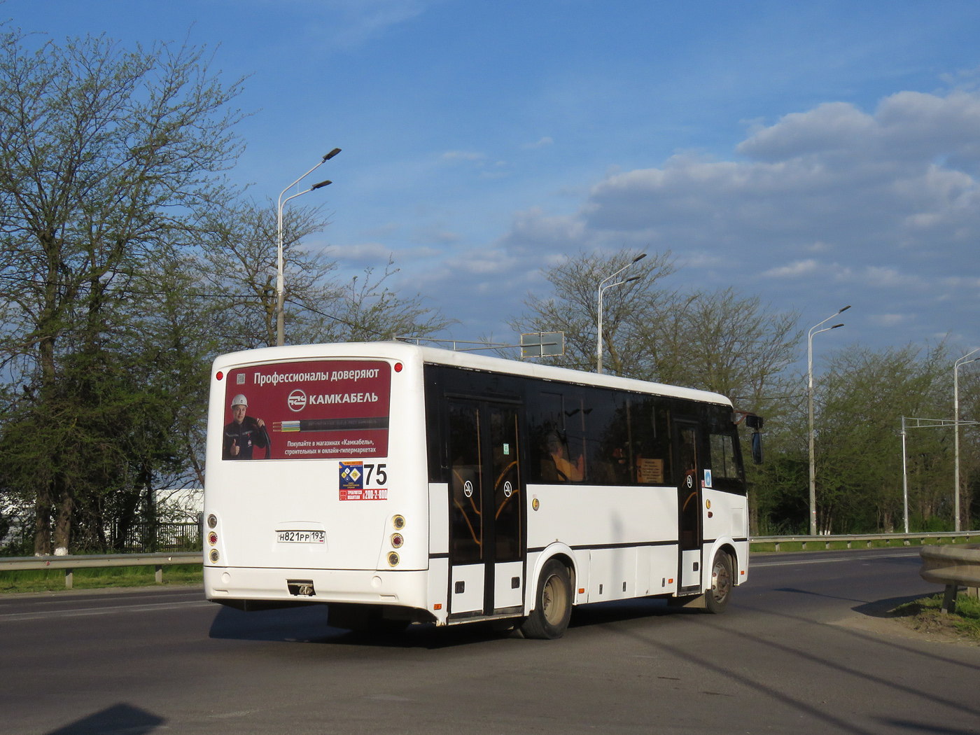 Krasnodar region, PAZ-320414-05 "Vektor" (1-2) Nr. Н 821 РР 193