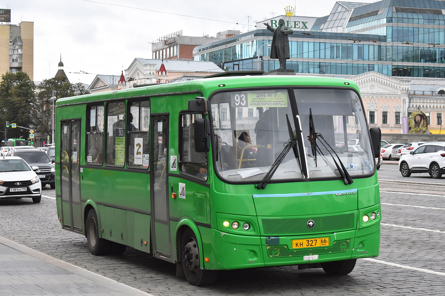 Свердловская область, ПАЗ-320414-04 "Вектор" (1-2) № КН 327 66