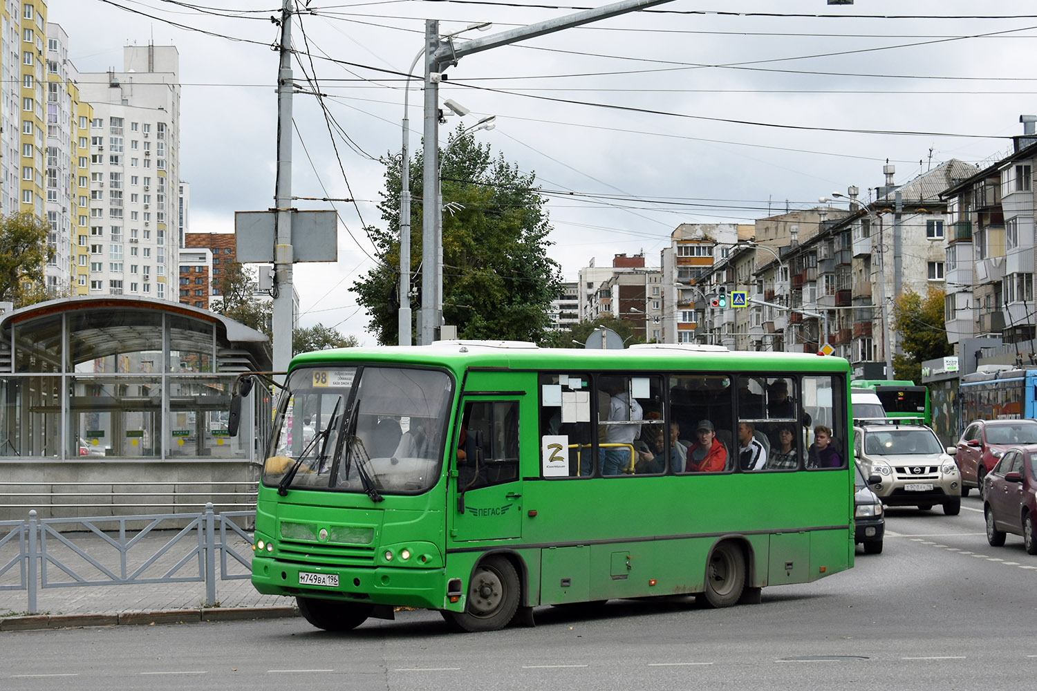 Свердловская область, ПАЗ-320402-05 № М 749 ВА 196