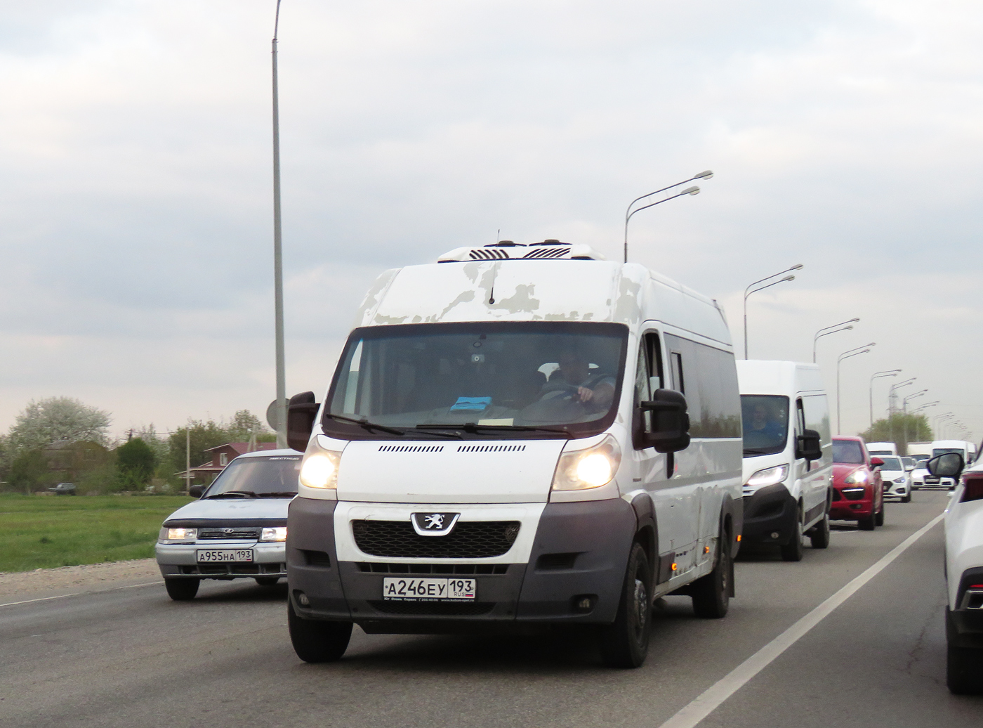 Краснодарский край, Авто Вектор 4020 (Peugeot Boxer) № А 246 ЕУ 193