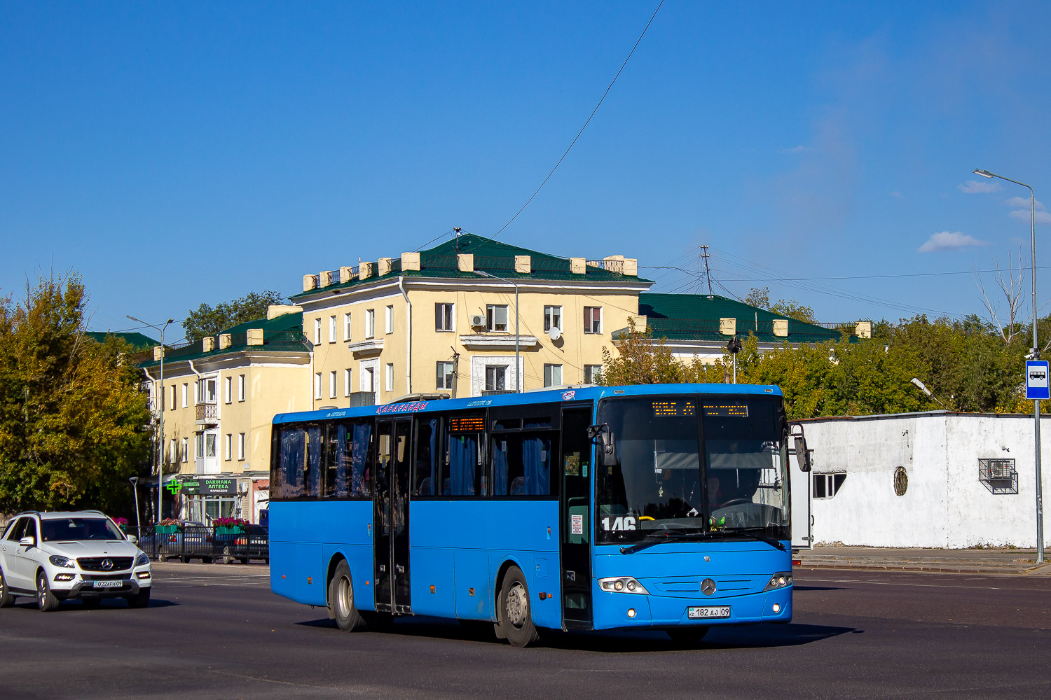 Карагандинская область, Mercedes-Benz Intouro II № 182 AJ 09